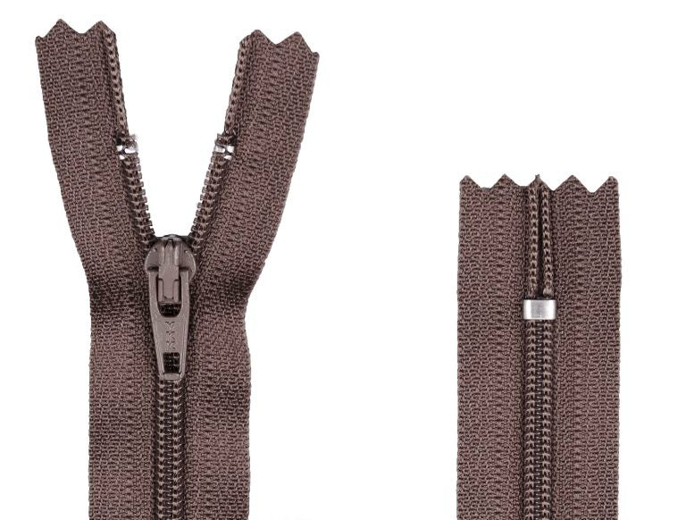 Coil YKK zipper CFC-36 DA E P12N (568) Seal Brown – IDATEX UK