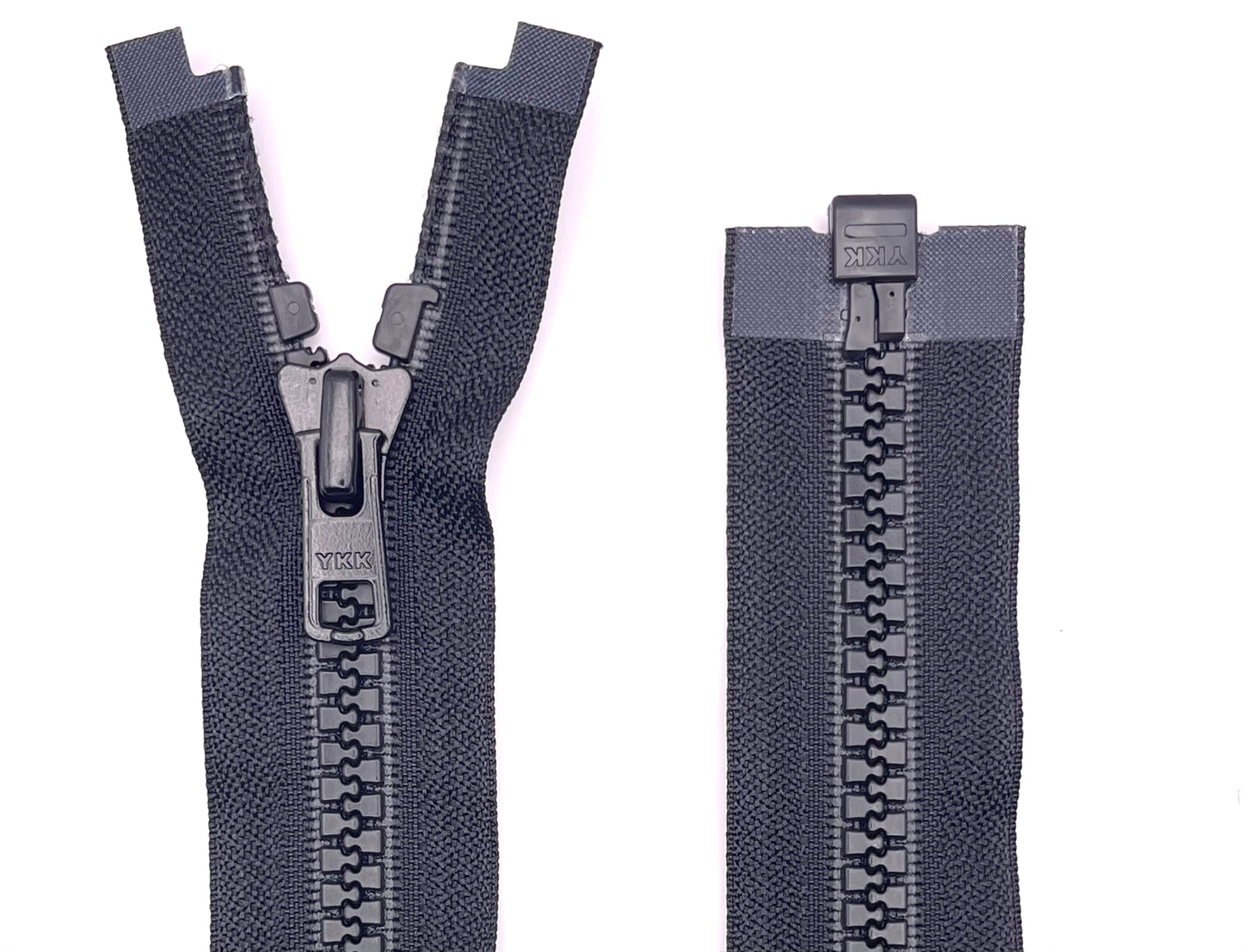 Vislon YKK zipper VSOR-86 DAG E P16 (580) Black